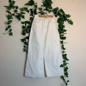 SOLD ON DEPOP Wide leg denim pants🤍🤍